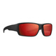 Black Matt \ Polarized || Gray-Red