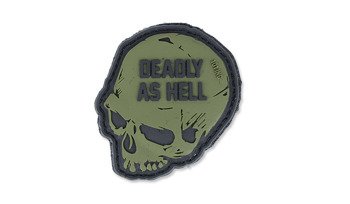 101 Inc. - 3D Patch - Deadly As Hell - OD Green