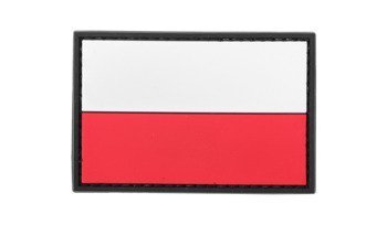 4TAC - PVC Patch - Polish Flag Large - Full Color