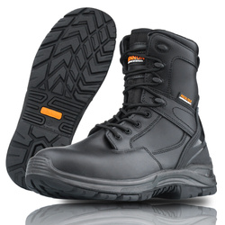 Bennon - Commodore S3 Military Boots - Leather - Regi-Tex - Black - Z93860