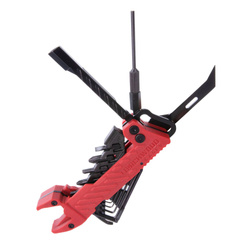 Birchwood - Pistol Multitool - 12-in-1 - Red - BC-PGMT