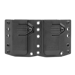 Bravo Concealment - Double Pistol Magazine Holster - Glock, HK, Sig Sauer, S&W M&P - Left Side - BC60-2003L 