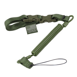 Cetacea Tactical - Plain Clothes Mini-Coil Lanyard - Olive Drab - TA-PCO-OD