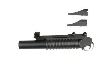 Double Bell - Grenade Launcher Replica M203 Long Version - Black - DBY-04-001131