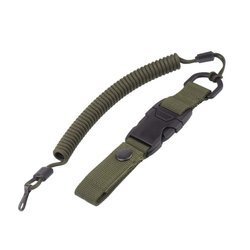 EDCX - Elastic Lanyard with Quick Release Belt Loop - Army Green - 2031