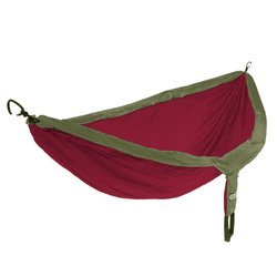 ENO - DoubleNest® Hammock - Khaki / Maroon - DH025