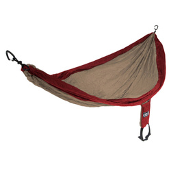 ENO - SingleNest® Hammock - Khaki / Maroon - SH025