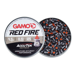 Gamo - Diabolo Pellets AccuTek Red Fire - Caliber 4.5 mm - 125 pieces - 6322711-AK