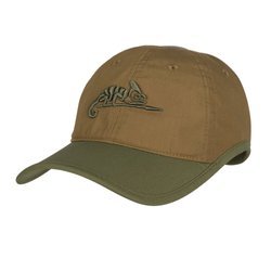 Helikon - Logo Cap - PolyCotton Ripstop - Coyote / Olive Green - CZ-LGC-PR-1102A