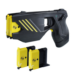 Husha - TX200P 2-Shot Stun Gun - 55,000 Volts - Set - TX200P