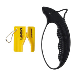 Lansky - The Duo Knife Sharpener - Black/Yellow - C-LSTSC