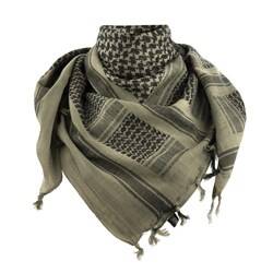 M-Tac - Arafat Headscarf - Black / Foliage Green - 40902007