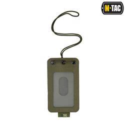 M-Tac - Badge Holder with Transparent Panel - Ranger Green - 10131023