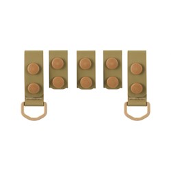 M-Tac - Mounting Loops for Tactical Belt - 5 pcs. - Coyote - 20425005