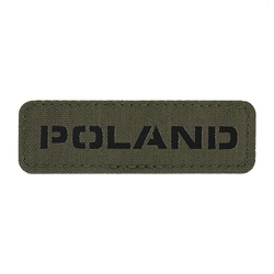 M-Tac - Poland patch - Laser Cut - Ranger Green / Black - 51003123