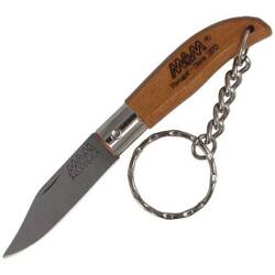 MAM - Folding Keyring Knife Iberica Mini - 45 mm - Dark Beech Wood - 2000-DW