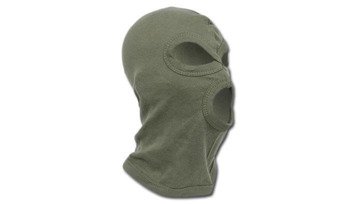 MFH - Balaclava - Cotton - 3 Wholes - OD Green