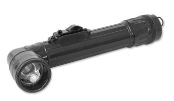 Mil-Tec - Angle Flashlight 2AA - Black - LED - 15143002