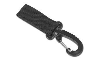 Mil-Tec - Carabiner 50 mm - Black - 13505002