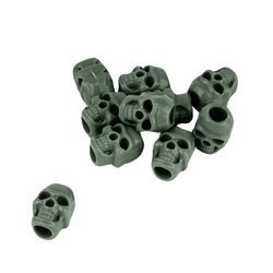 Mil-Tec - Skull Cord Stoppers - 10 pcs - Olive - 13458211