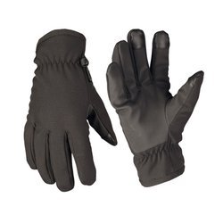 Mil-Tec - Softshell Thinsulate™ Winter Gloves - Czarny - 12521302