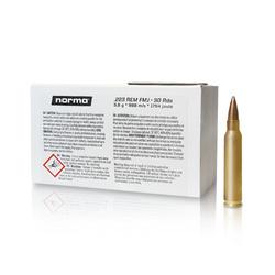 Norma - Rifle Ammunition .223 Rem FMJ 55 gr / 3.6 g