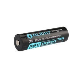 Olight - Rechargeable Li-Ion Battery 18650 3.6V 3000 mAh - ORB2-186S30