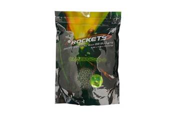 Rockets - BBs ASG Professional - Biodegradable - 0.23 g - 4300 pcs - Dark Green - ROC-16-011618