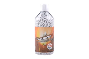 Rockets - BBs for ASG replicas Professional 0.20g - 6mm - 3000 BBs - White - ROC-16-003682