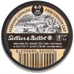 Sellier&Belott - Percussion Caps No. 4.0 - 100 pcs. - P210