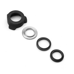 Strike Industries - 3-Lug QD Base Set for Oppressor Universal Compensator - Black - SI-BS-OPPRESSOR-U-BASE