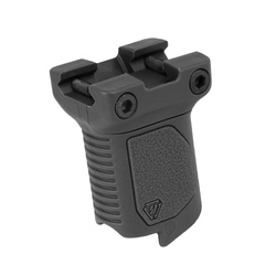 Strike Industries - Picatinny Angled Vertical Grip - Short - Black - SI-AR-CMAG-RAIL-S-BK