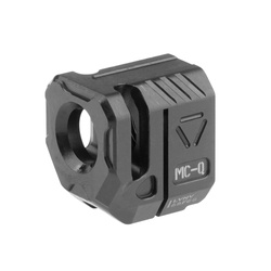 Strike Industries - Strike Micro Threaded Comp-QUAD - 1/2''x28 TPI - Black - SI-MC-QUAD