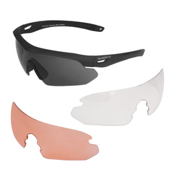 Swiss Eye - Nighthawk Shooting Safety Glasses set with lenses - 40291 