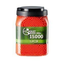 Umarex - Airsoft BB Combat Zone - 0,12 g - 15000 pcs - Orange - 2.5673