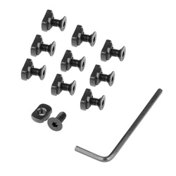 Vekt Defense - Set of Spare M-LOK Screws with Nuts - 10 pcs - SCKRS