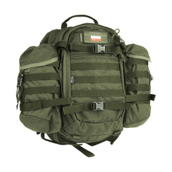 WISPORT - Sparrow 20 II backpack with two side pockets - 20 + 10 l - Olive Green