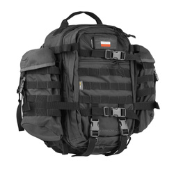 WISPORT - Sparrow 30 II backpack with two side pockets - 30 + 10 l - Black