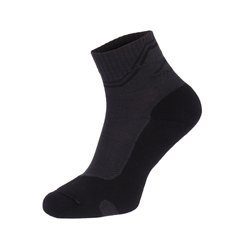 WISPORT - Summer Light Trekking Socks - Short - Graphite / Black