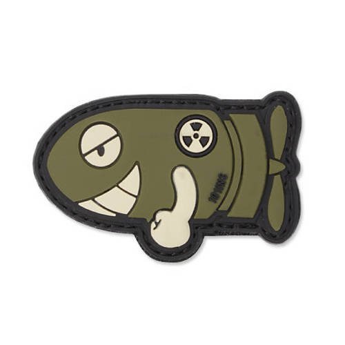 101 Inc. - 3D Patch - Funny Torpedo - OD Green -  3D PVC Morale Patches