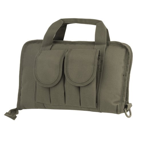 101 Inc. - Double Pistol Carrying Case - Green - 359433  - Pistol Bags