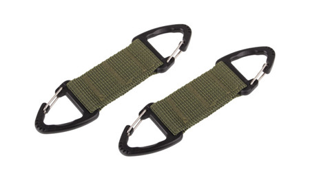 101 Inc. - Double carabiner set - 2 pcs - OD Green - JF001 - Other