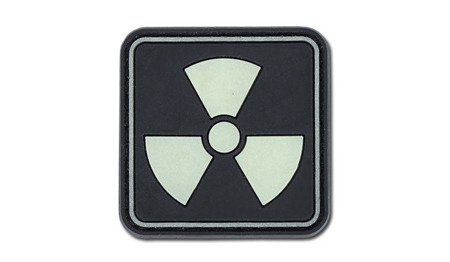 4TAC - PVC Patch - Radioactive I - Glow -  3D PVC Morale Patches