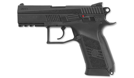 ASG - CZ 75 P-07 Duty Pistol Replica - CO2 GBB - 16720 - CO2 Airsoft Pistols