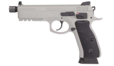 ASG - CZ 75 SP-01 SHADOW Pistol Replica - CO2 GBB - Urban Grey - 18916 - CO2 Airsoft Pistols