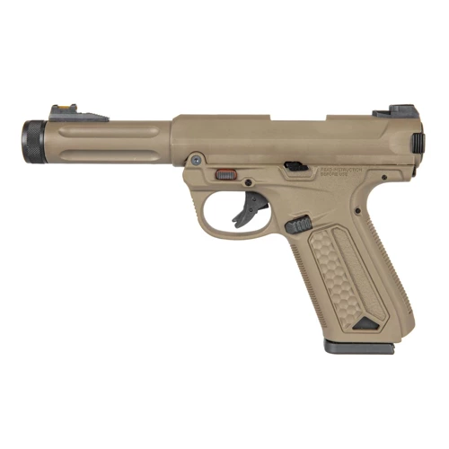 Action Army - ASG Pistol Replica Assassin AAP01 - Full/Semi Auto - Dark Earth - AAR-02-029447 - Green Gas Airsoft Pistols