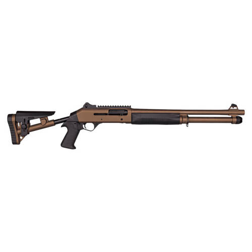 Aksa - Shotgun S4 FX-05 Tactical Bronze - Semi Auto - cal. 12/76 - Shotguns