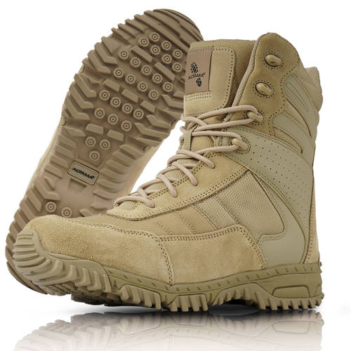 Altama - Tactical Boots Vengeance SR 8'' Side-Zip - Tan - 305302 - Winter military boots