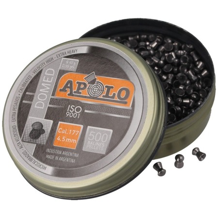 Apolo - Airgun Pellets Domed Extra Heavy - .117 / 4.52mm - 500 pcs - E19913-2 - Diabolo