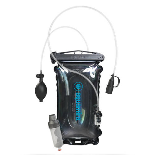 Aquamira - Pressurized Reservoir Water Bag - 2 l - With Frontier Max Filter Adapter - 67641 - Water Containers & Canteens